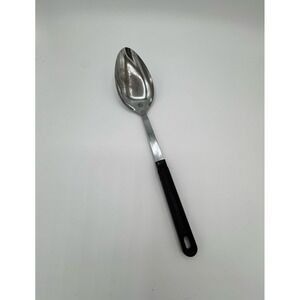 Ecko Stainless Steel U.S.A. 11" Vintage Solid Serving Spoon
